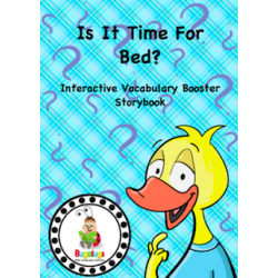 Vocabulary Booster Interactive Storybook - Is It Time For Bed 